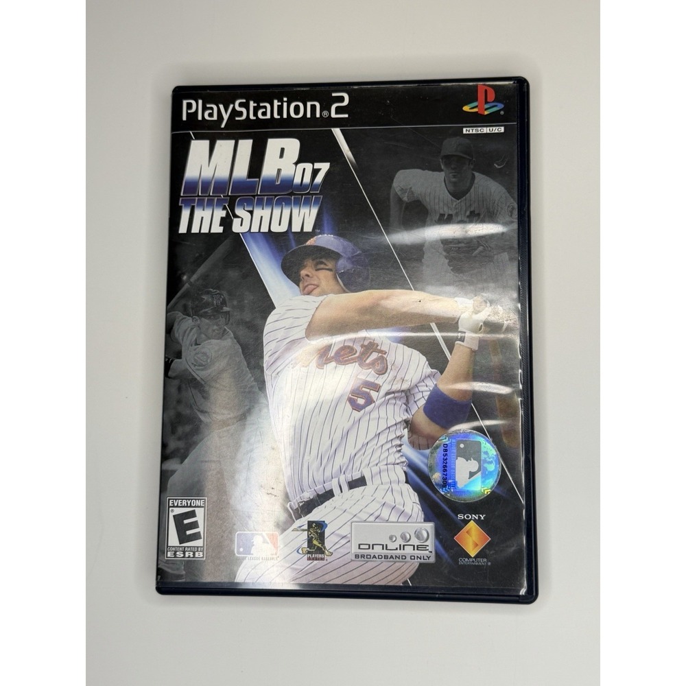 PS2 MLB 07 The Show Baseball Complete Playstation 2